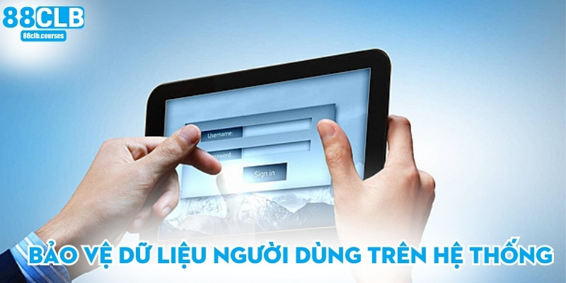 Trang chủ 35 Bảo vệ dữ liệu người dùng trên hệ thống