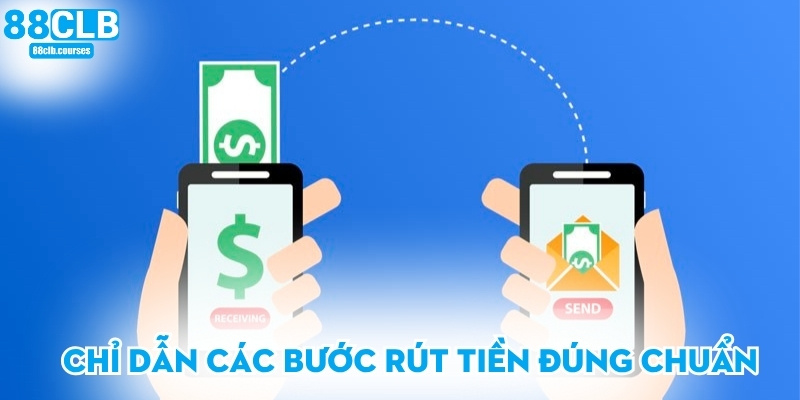 Rút Tiền 88CLB - Hướng Dẫn Giao Dịch Nhanh Và Chính Xác 1 Chỉ dẫn các bước rút tiền đúng chuẩn