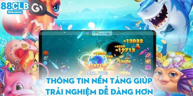 Thông tin nền tảng giúp trải nghiệm dễ dàng hơn